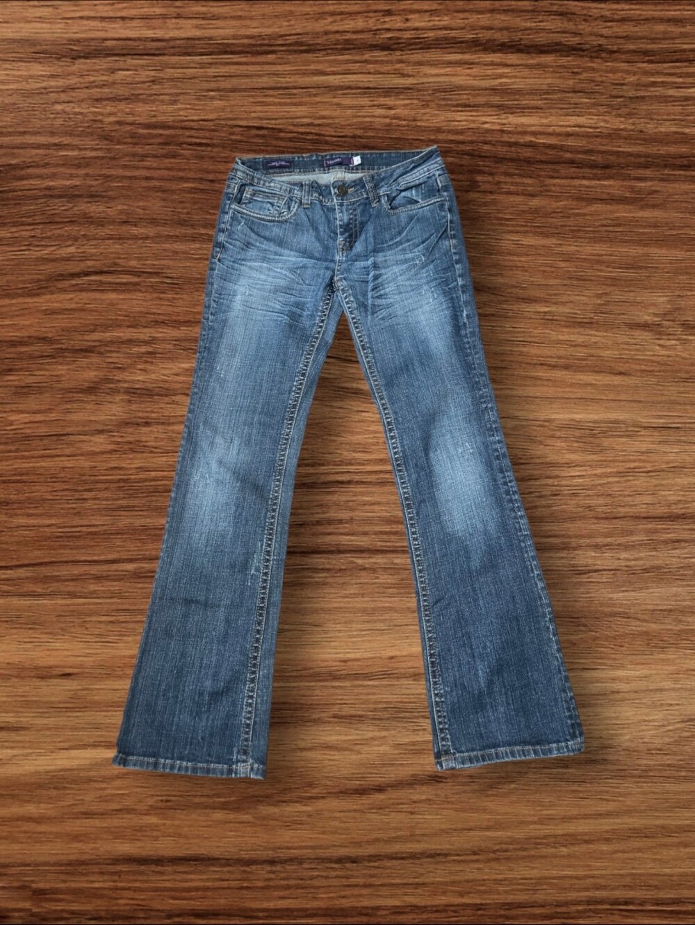 Vigoss New York Boot Lowrsise Bootcut Flap Pocket Jeans